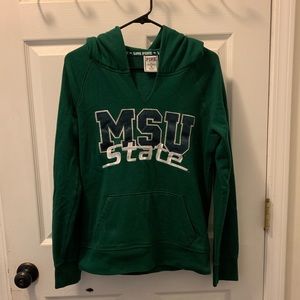 EUC Victoria Secret MSU hoodie